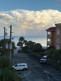 View from main balcony.