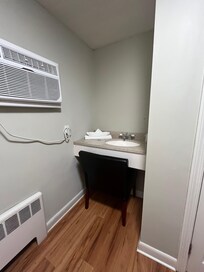 Towels folded to look like a sailboat