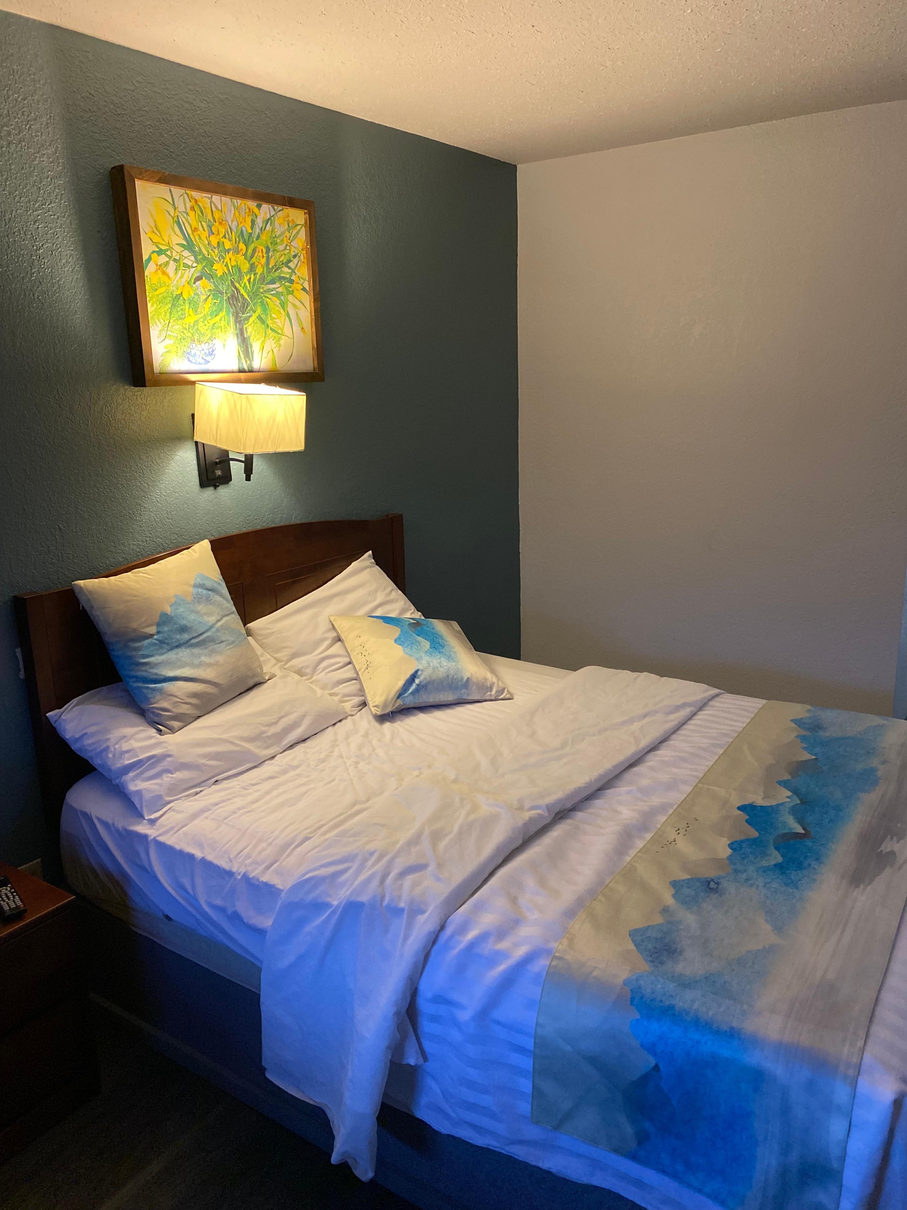 Nice clean room, comfy bed at a fantastic price. 