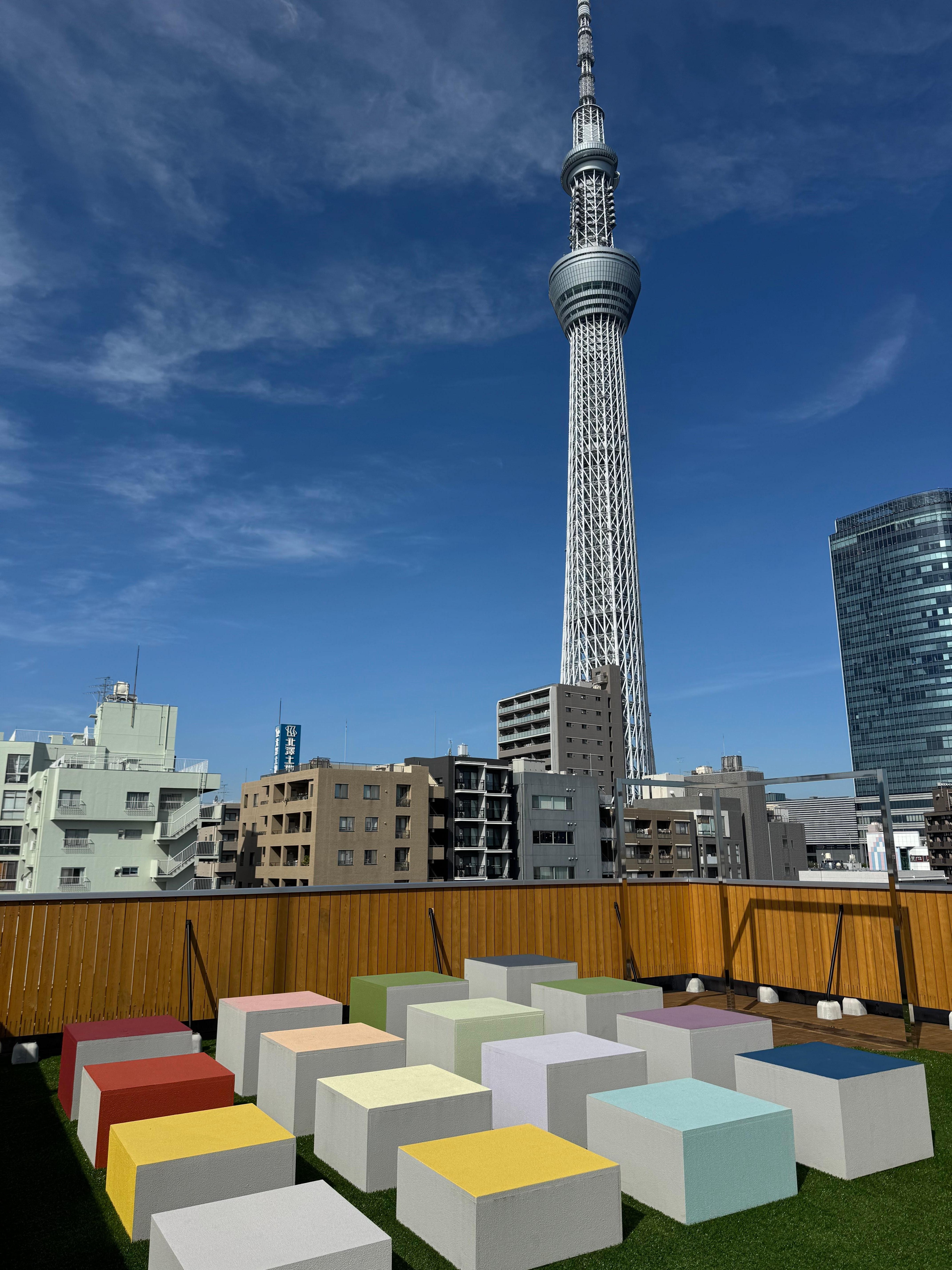 頂樓風景很棒！！大推