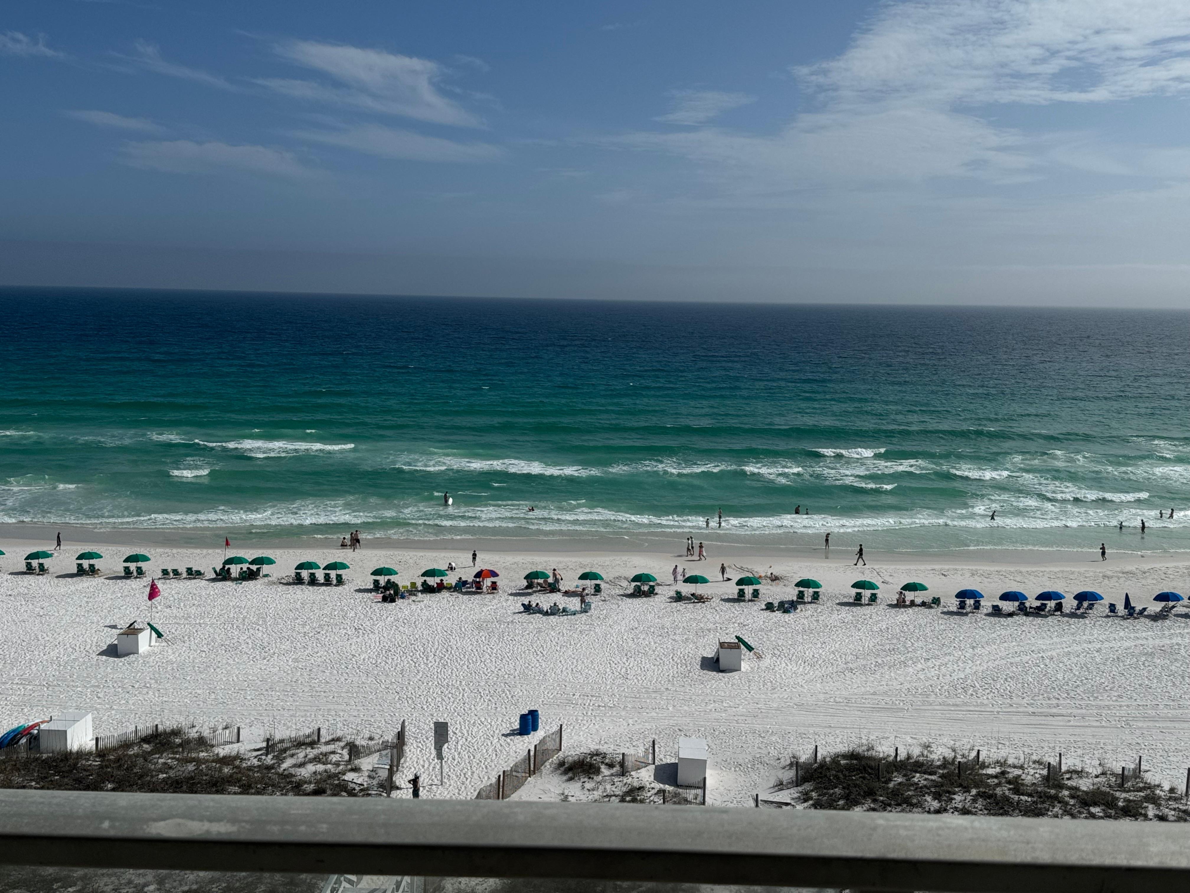 View from the balcony of unit 613