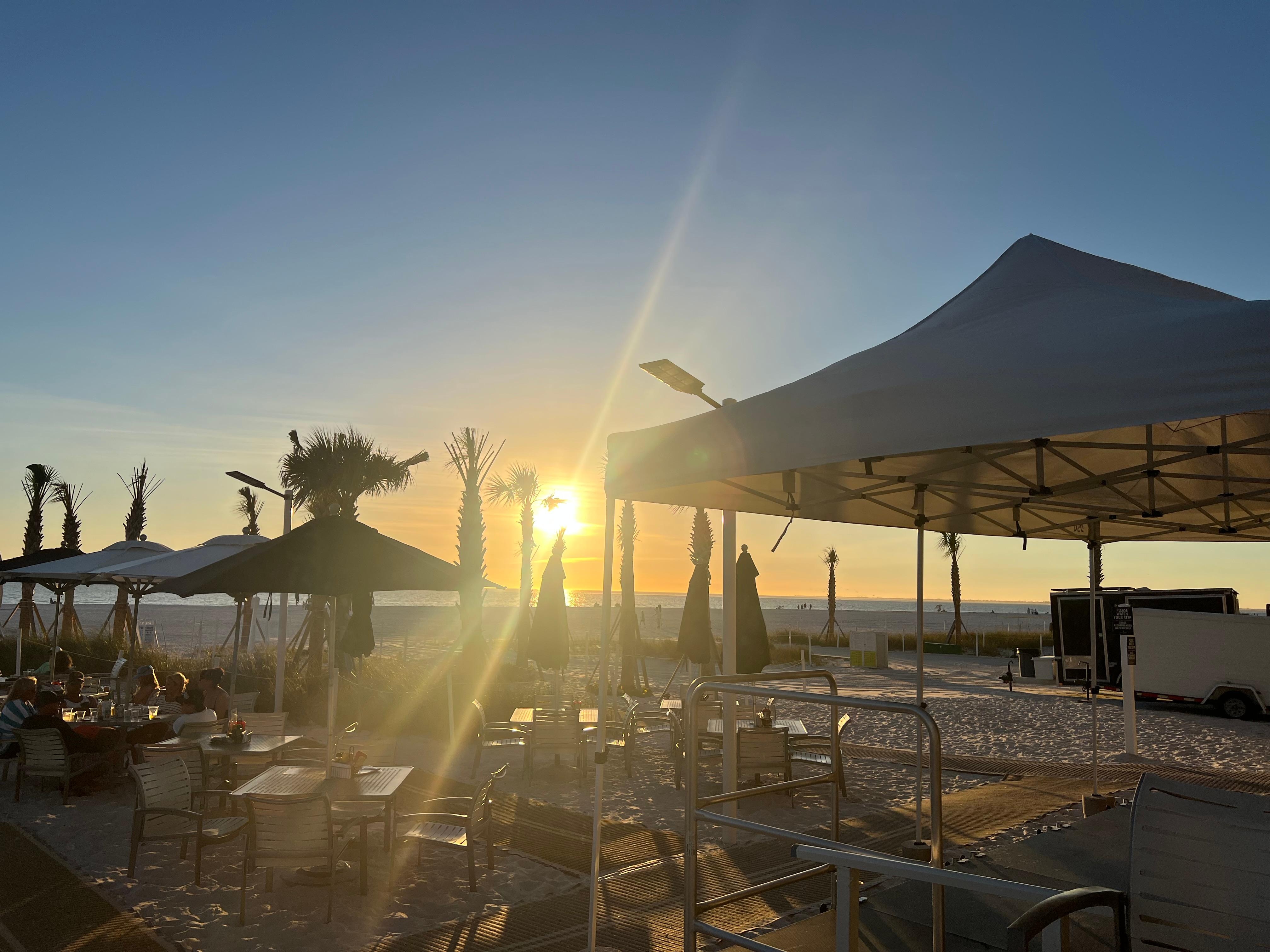 Sunset at the Cananas 