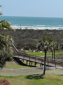 View from the balcony