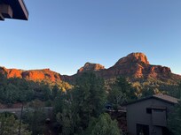View from back porch.