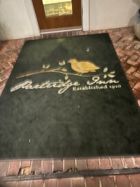 Even the back entrance looked clean