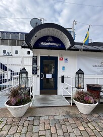 The entrance