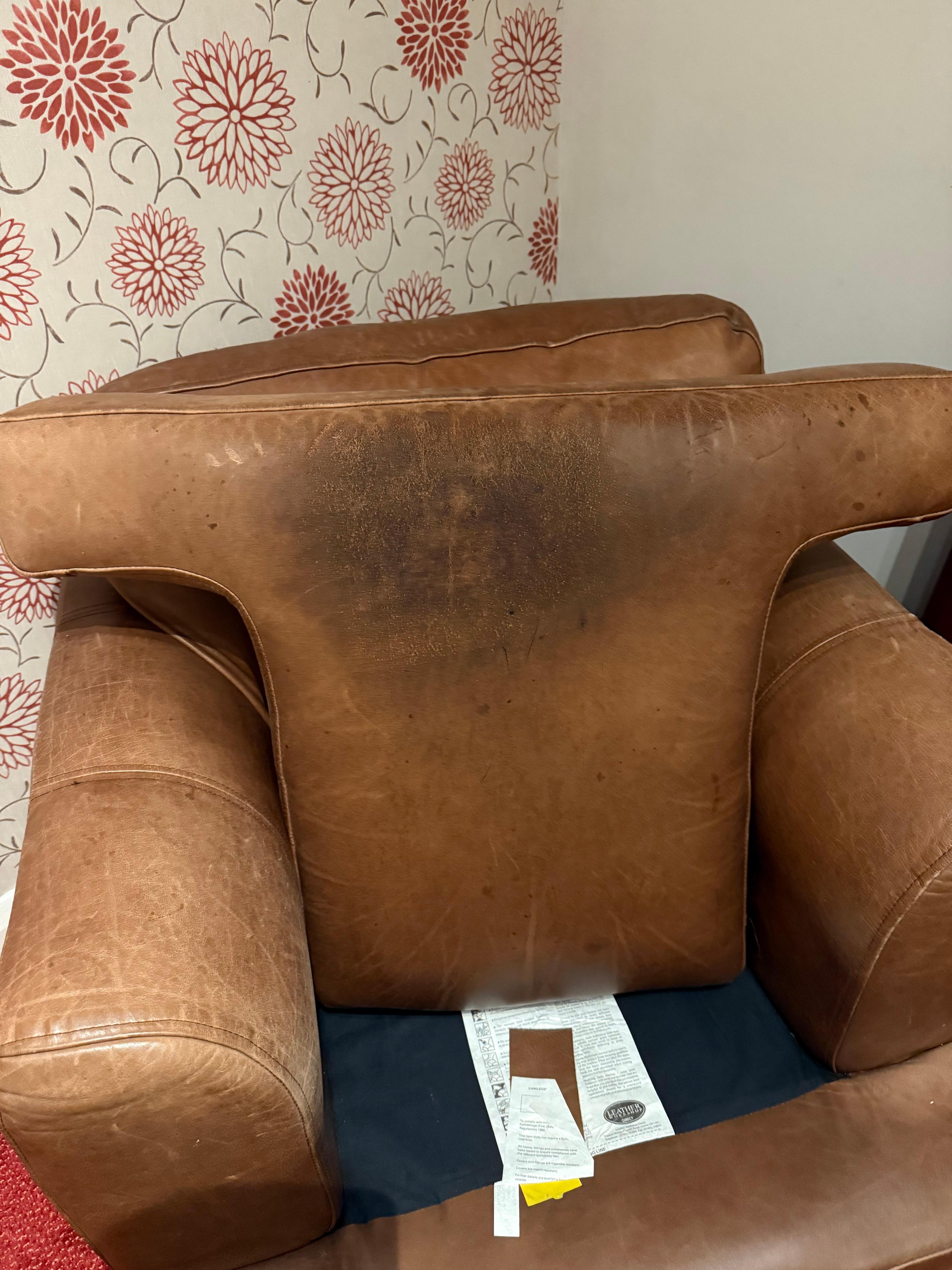 Dirty disgusting cushion cover 