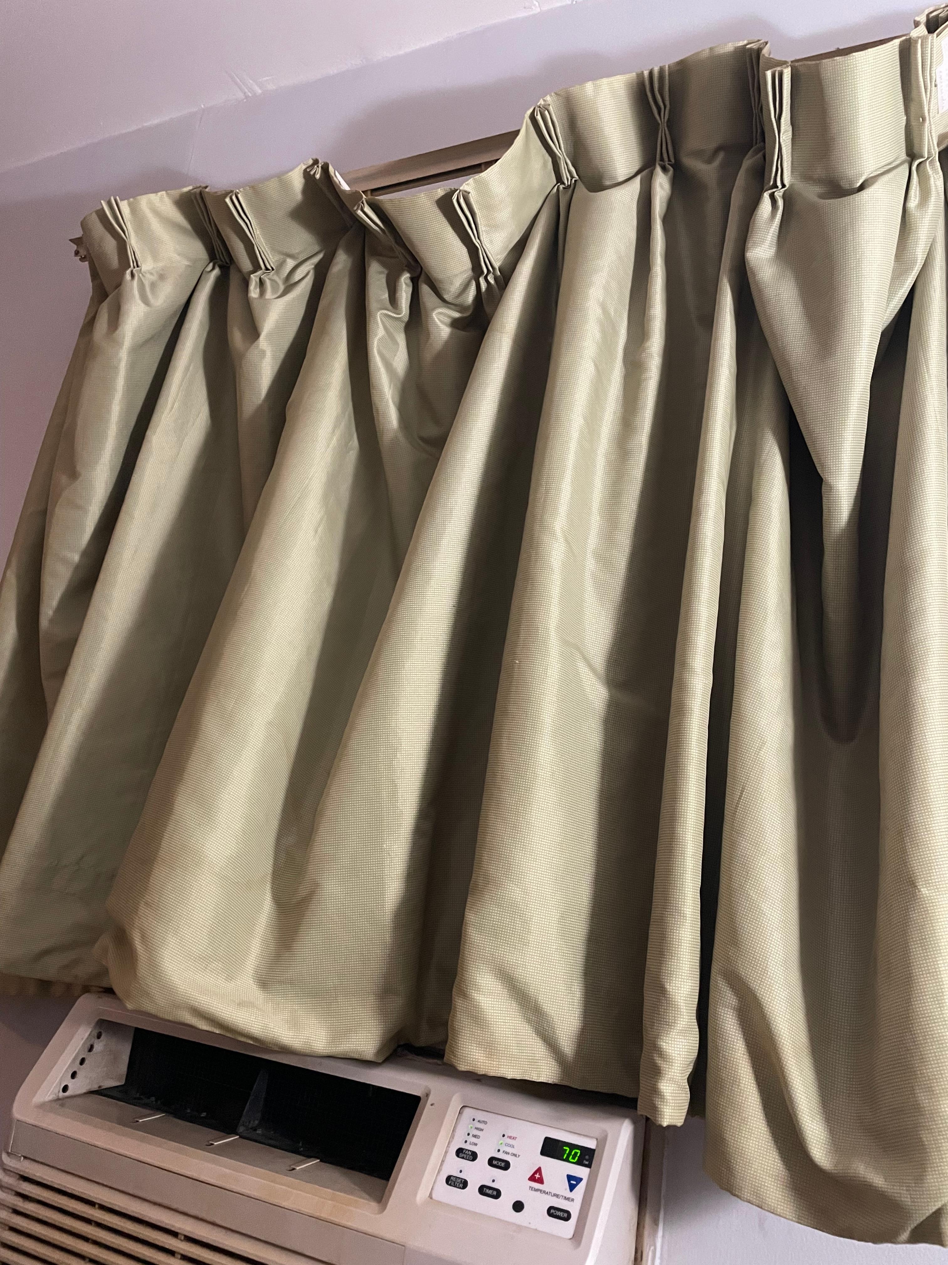 The curtains have holes🤮