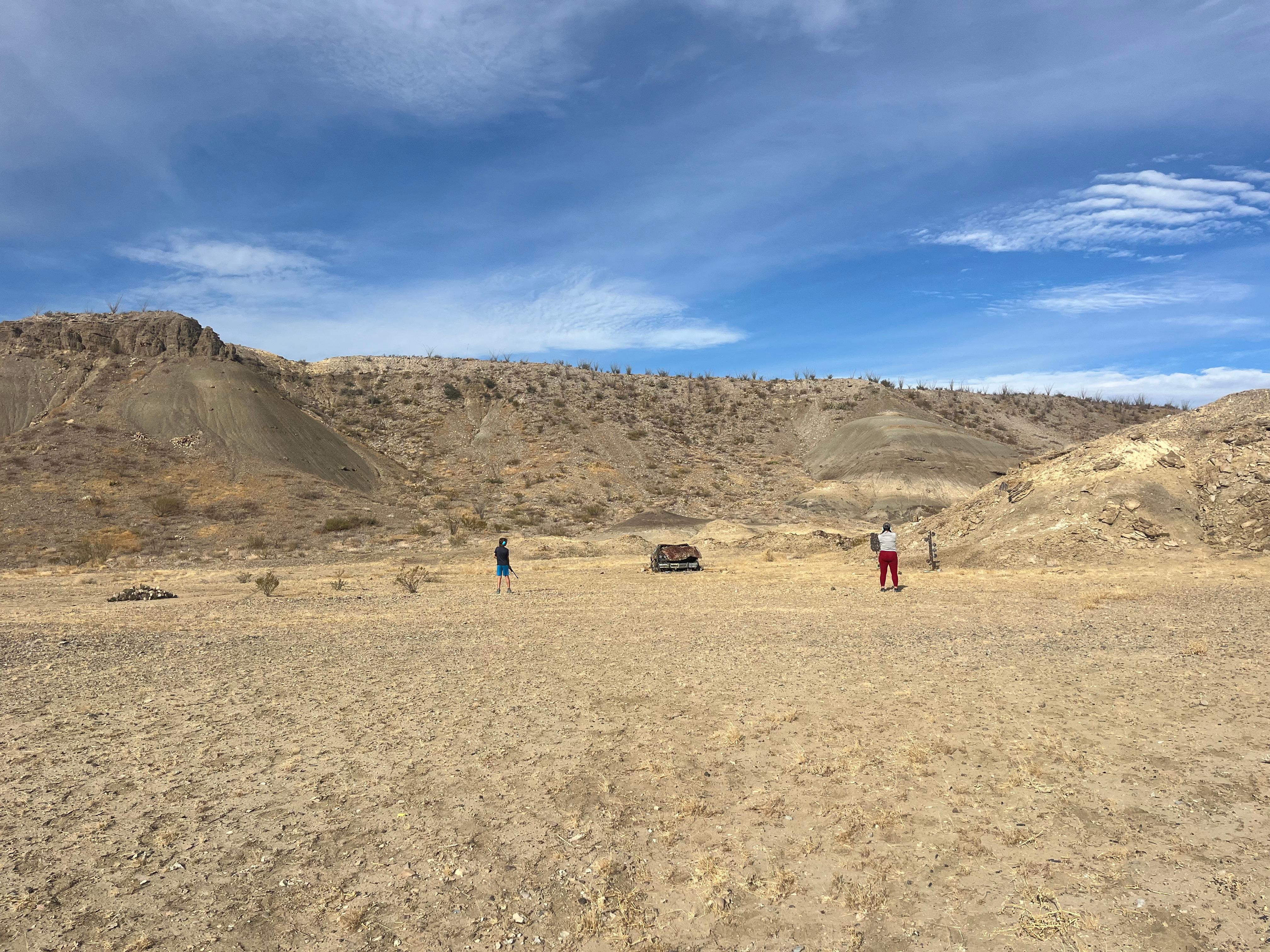 Fun, fun on the range.