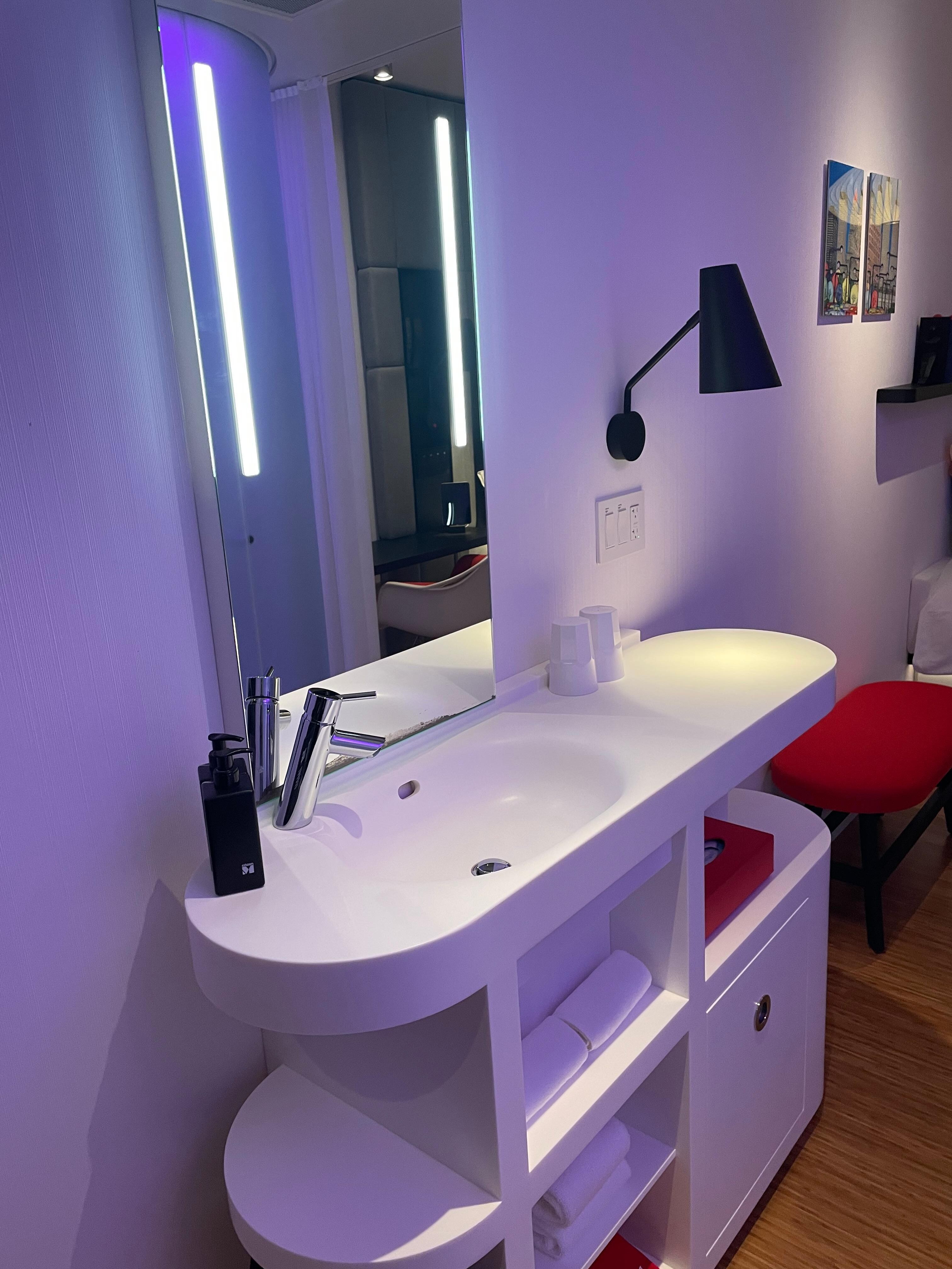 sink/vanity (separate from toilet and shower)