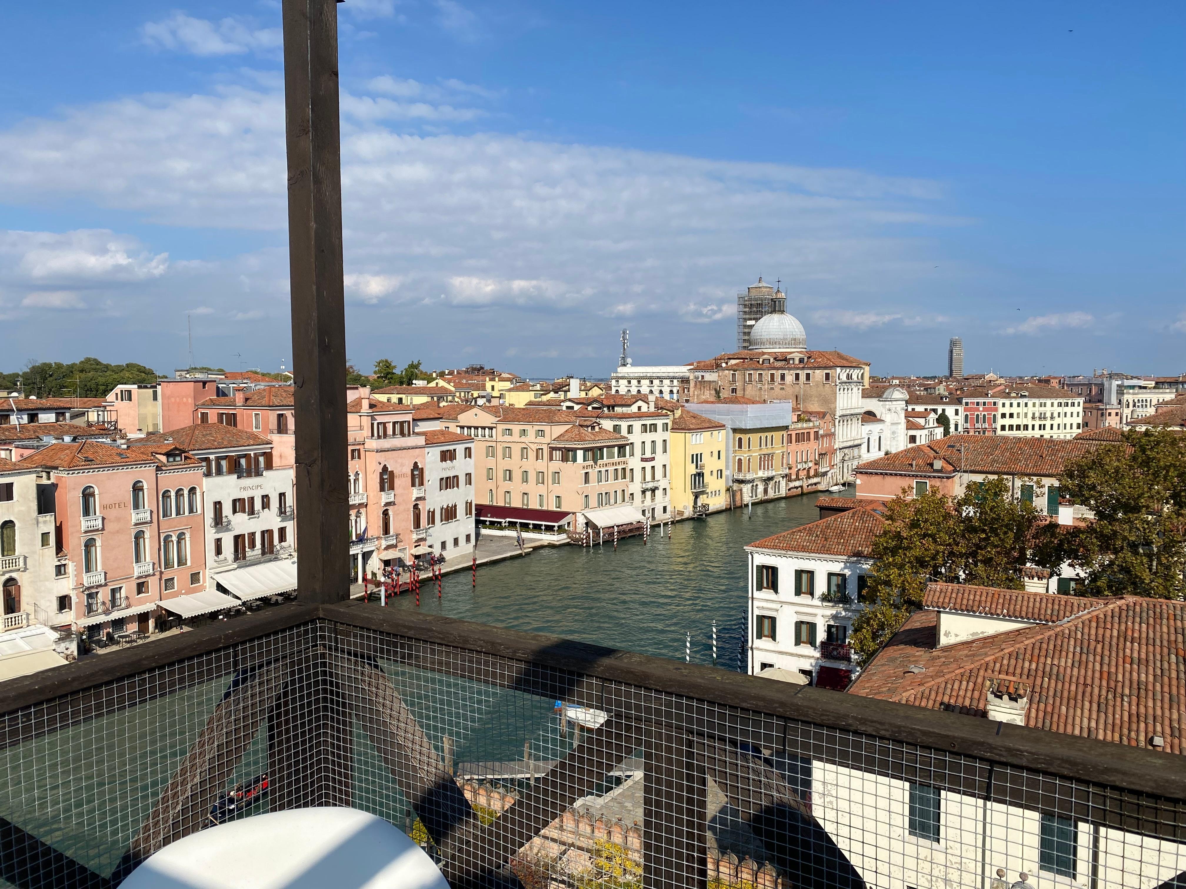 View from apartment. 