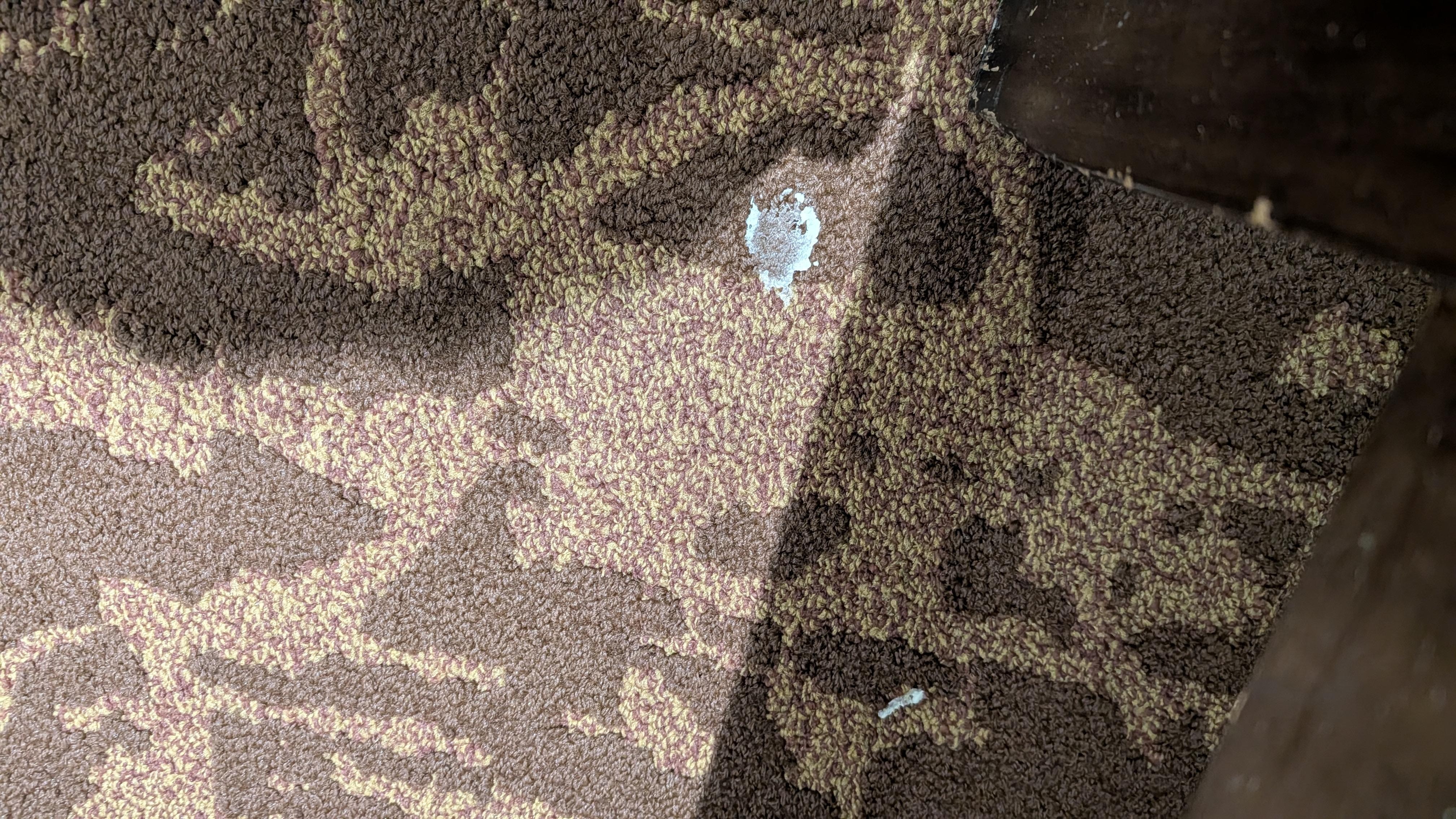 Spot on carpet