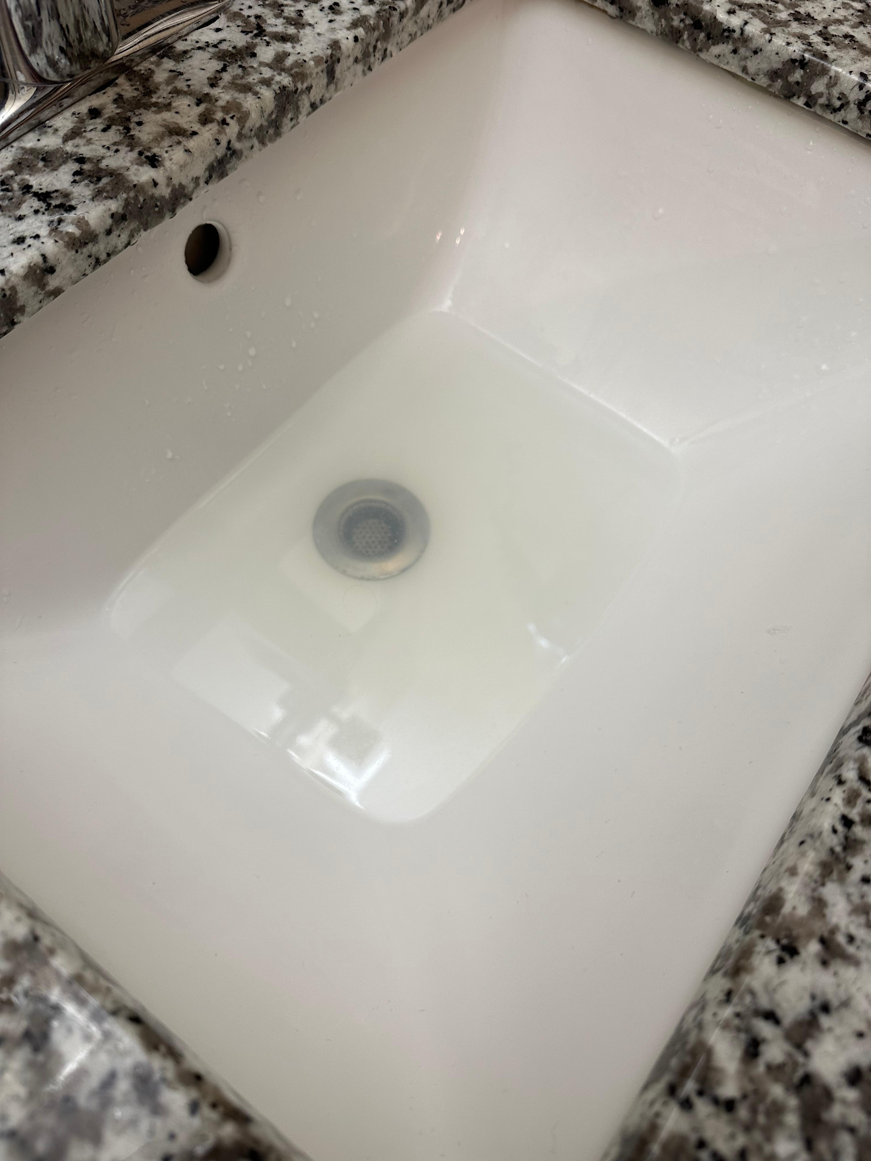 Sink didn’t drain