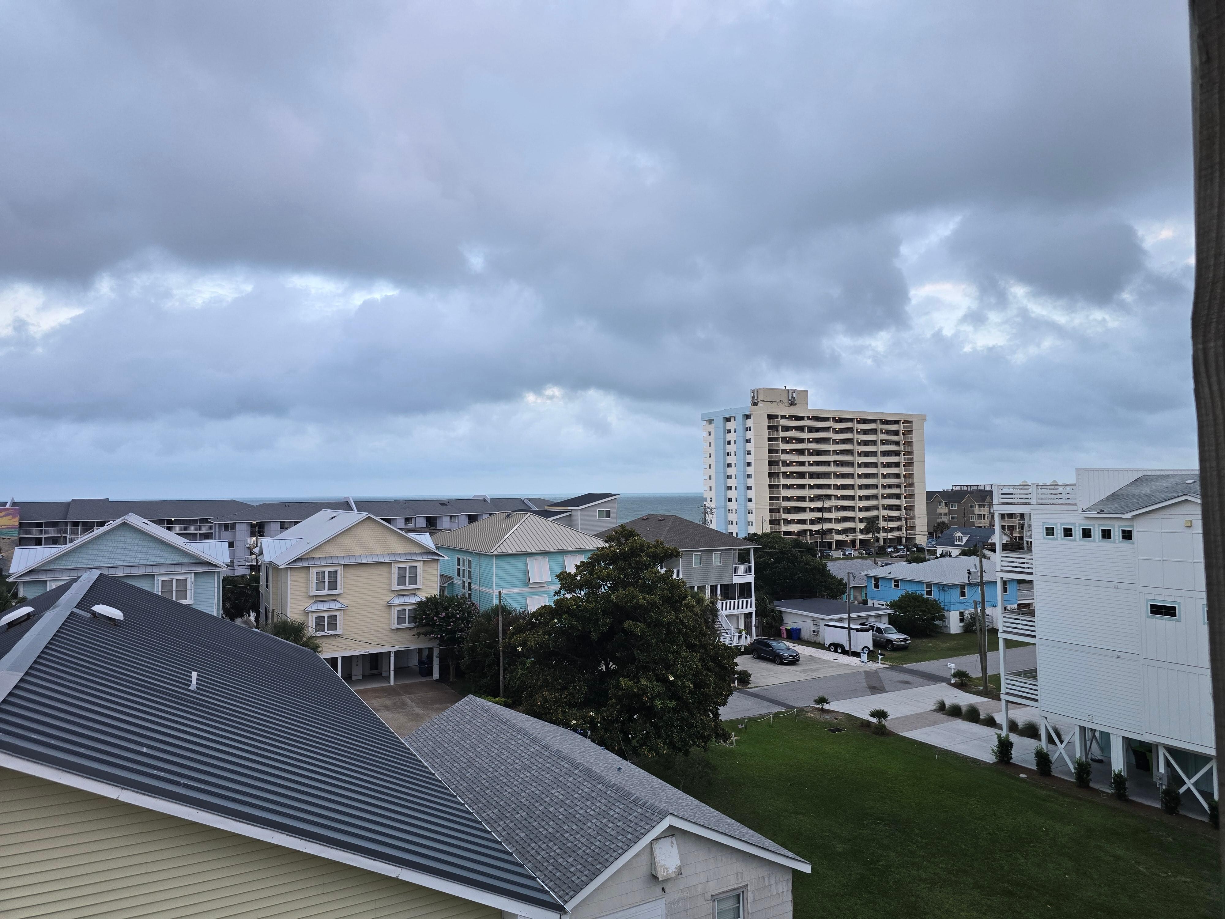 From the rooftop balcony