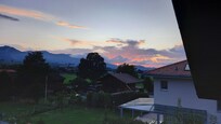 Blick vom Balkon
