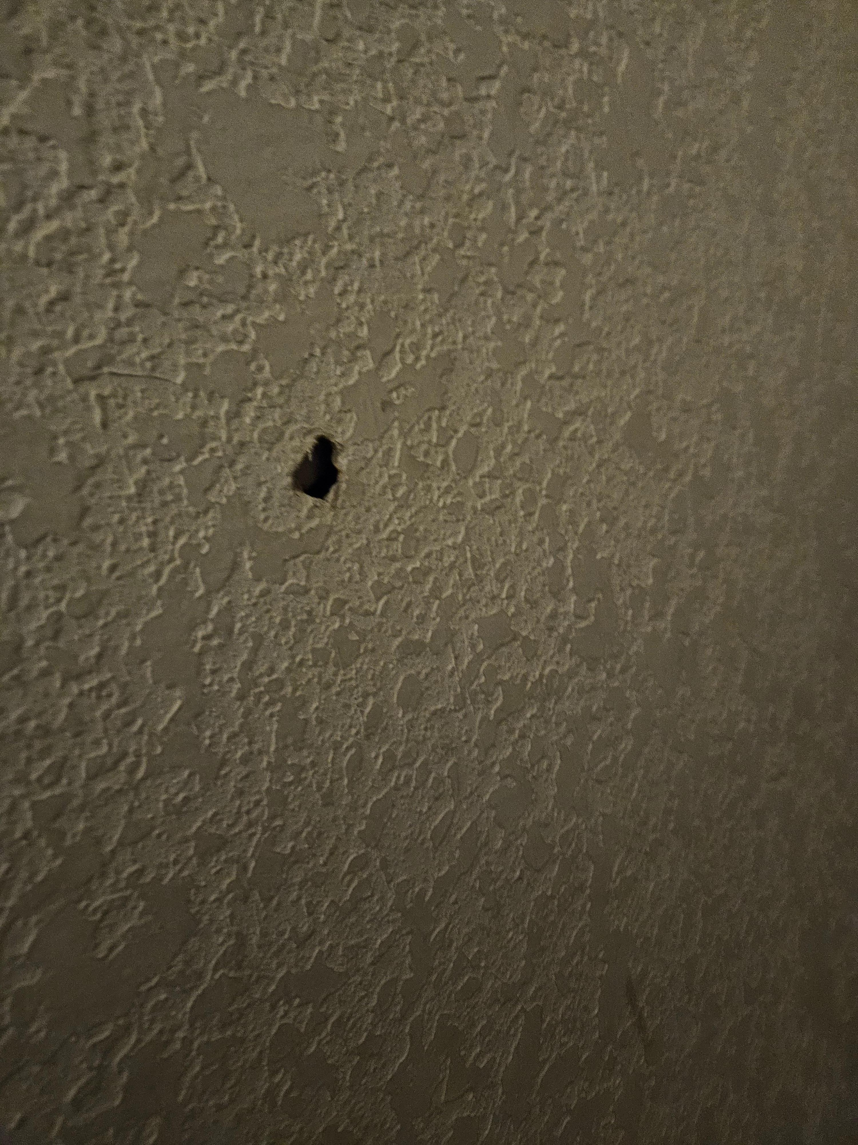 The holes in the wall