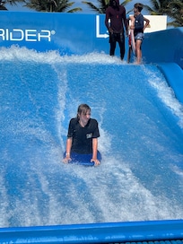 Flow rider is extra $