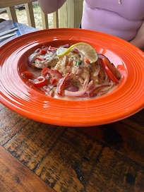 Dinner at Beach Combers