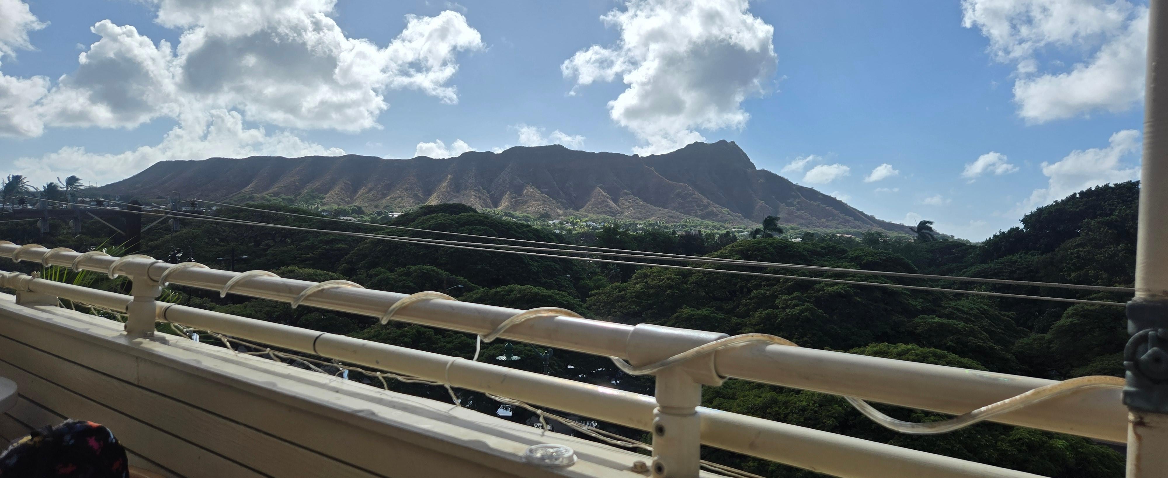 View from hotel room