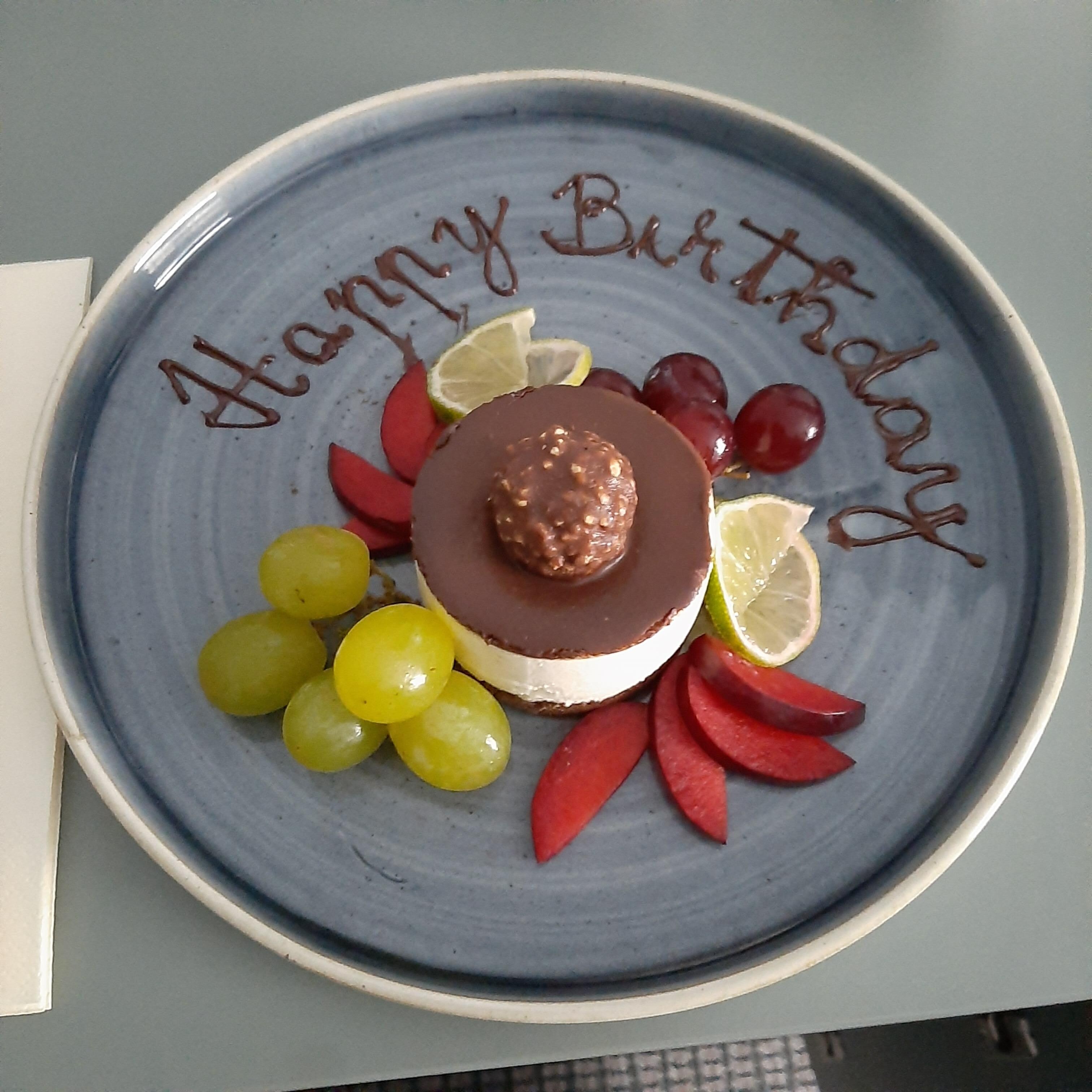 Birthday of my wife, gift from hotel.
