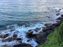 The view immediately below our balcony
