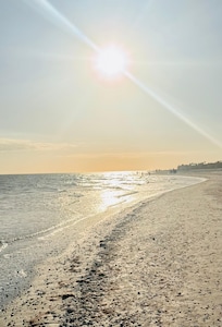 Beautiful Nerita Beach just steps from the condo.