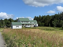House from across the firld