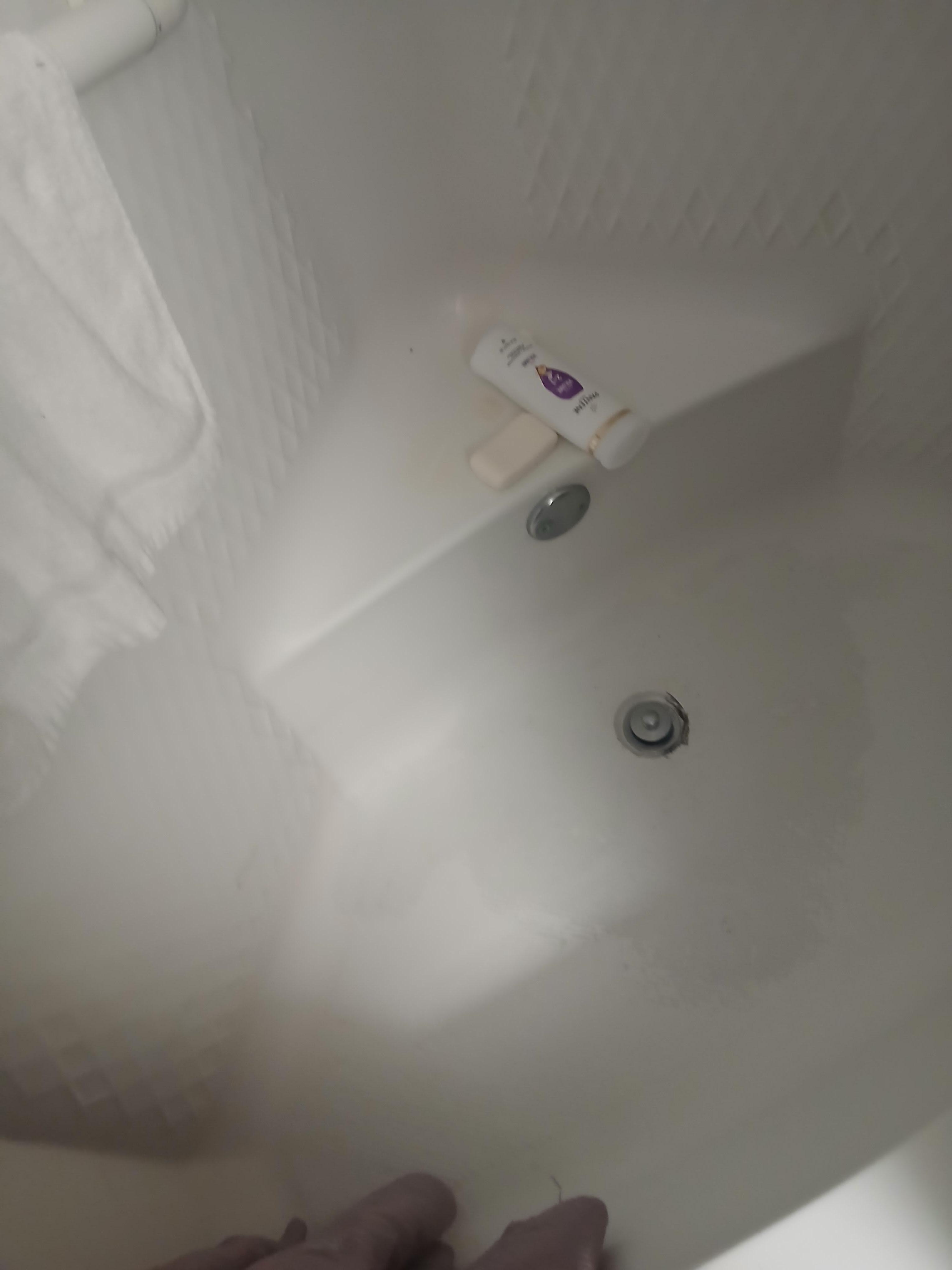 Tub untouched each day