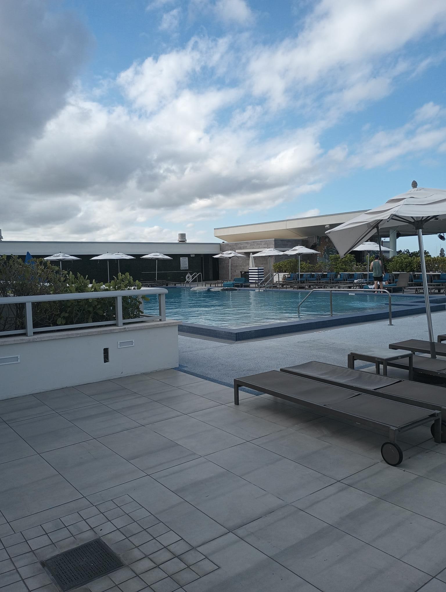 Pool with the Bar area