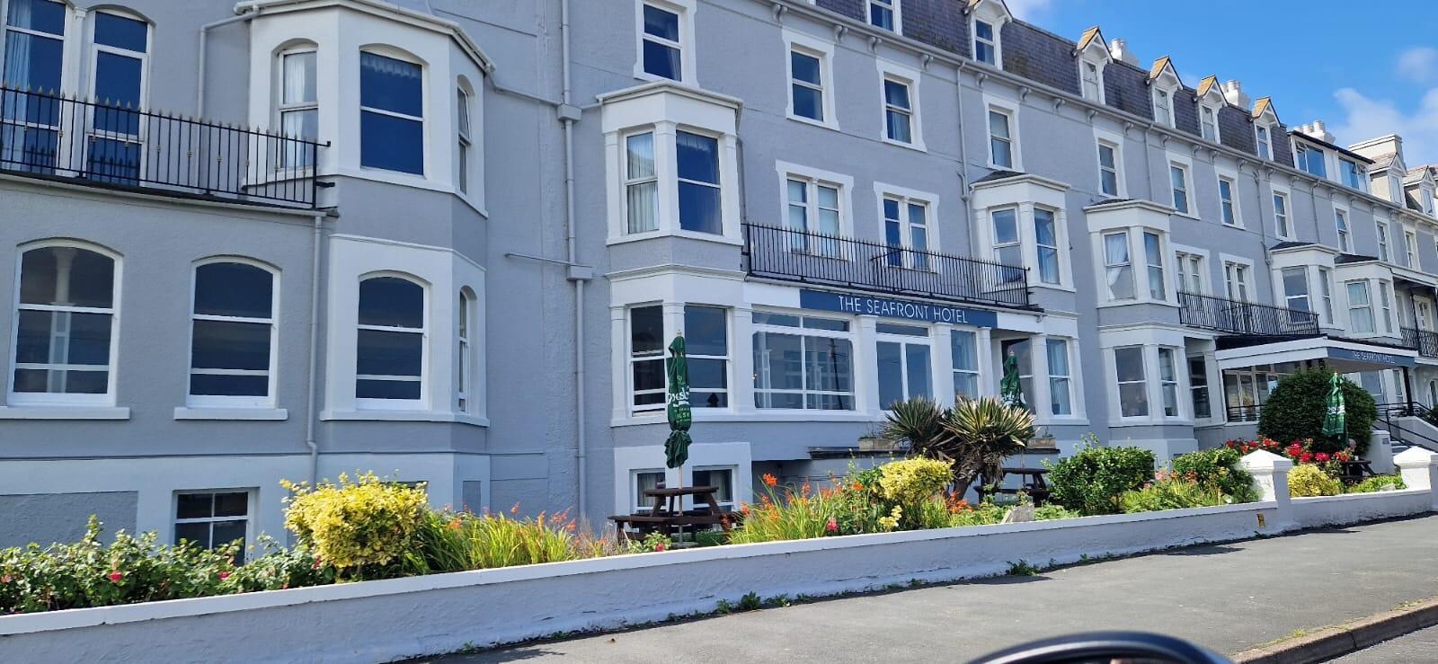 Front of hotel