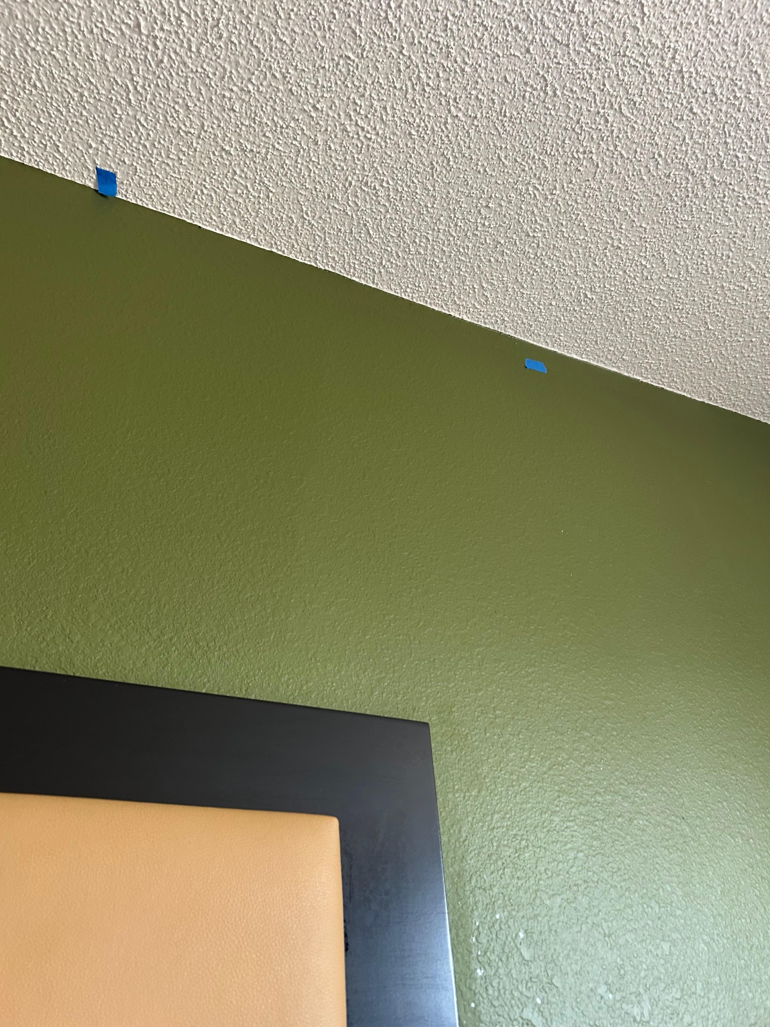 Tape on the ceiling???