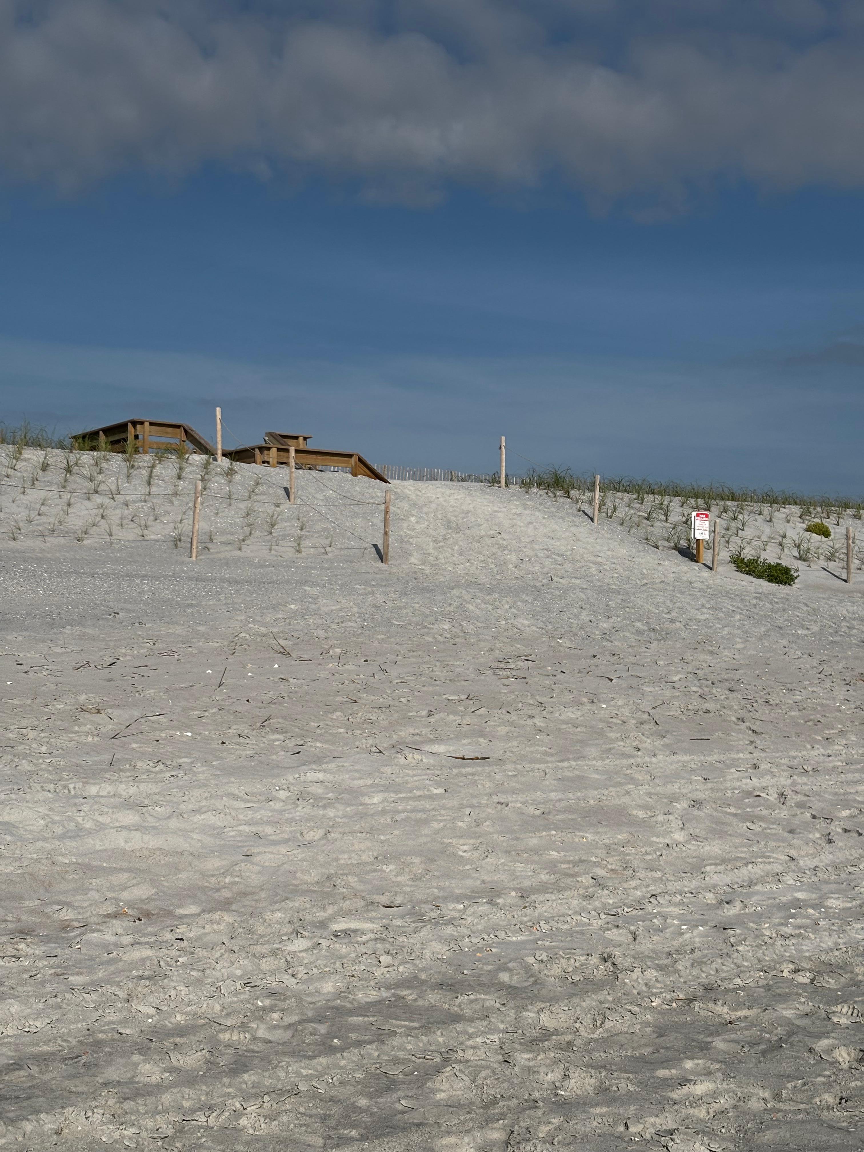 Beach walkover 