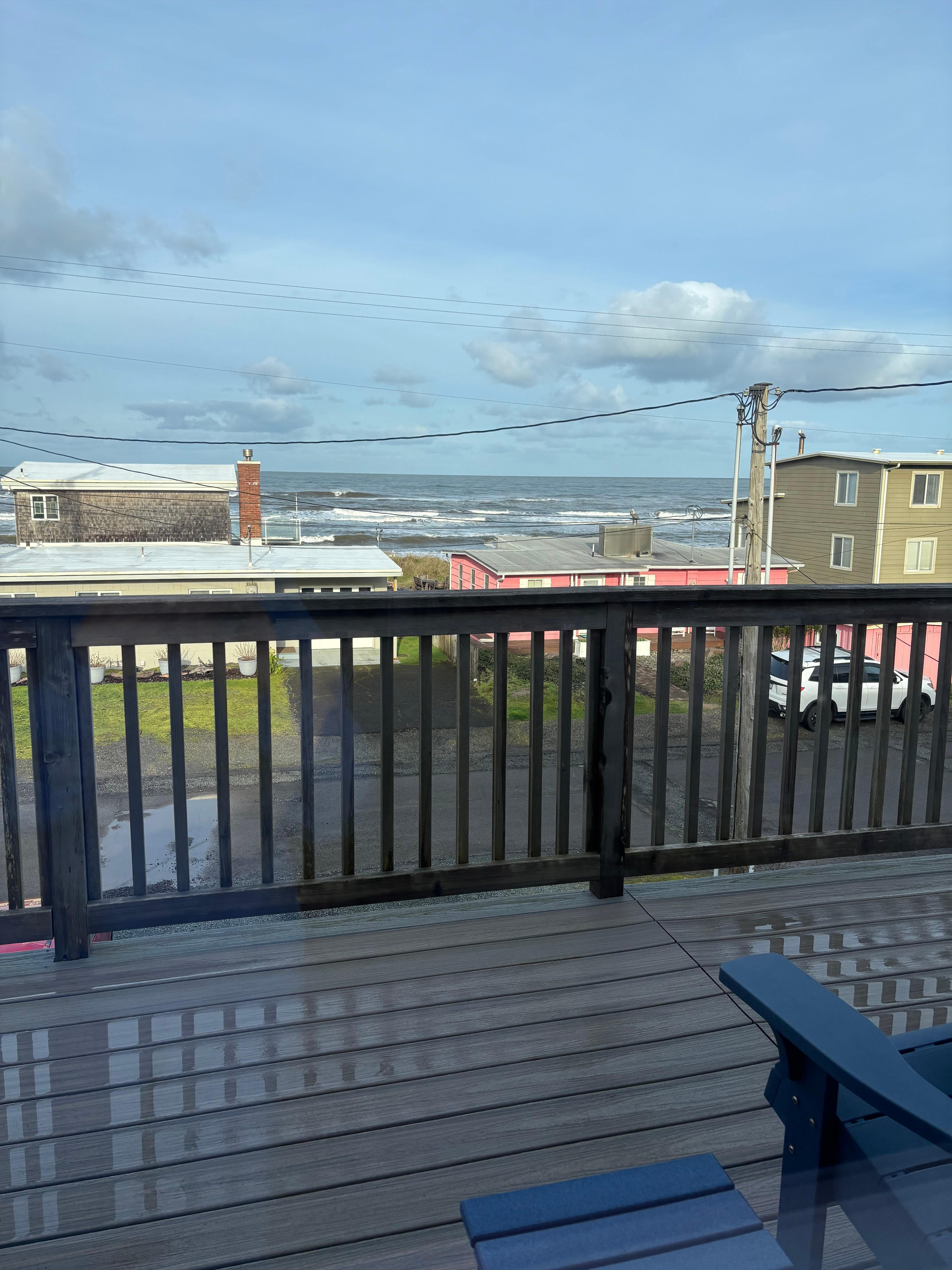 The view from the livingroom