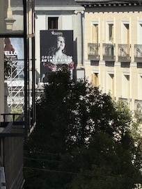 The Opera House near Hotel Francisco I image captured with a zoom lens.