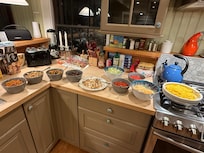 Plenty of room for our taco bar!