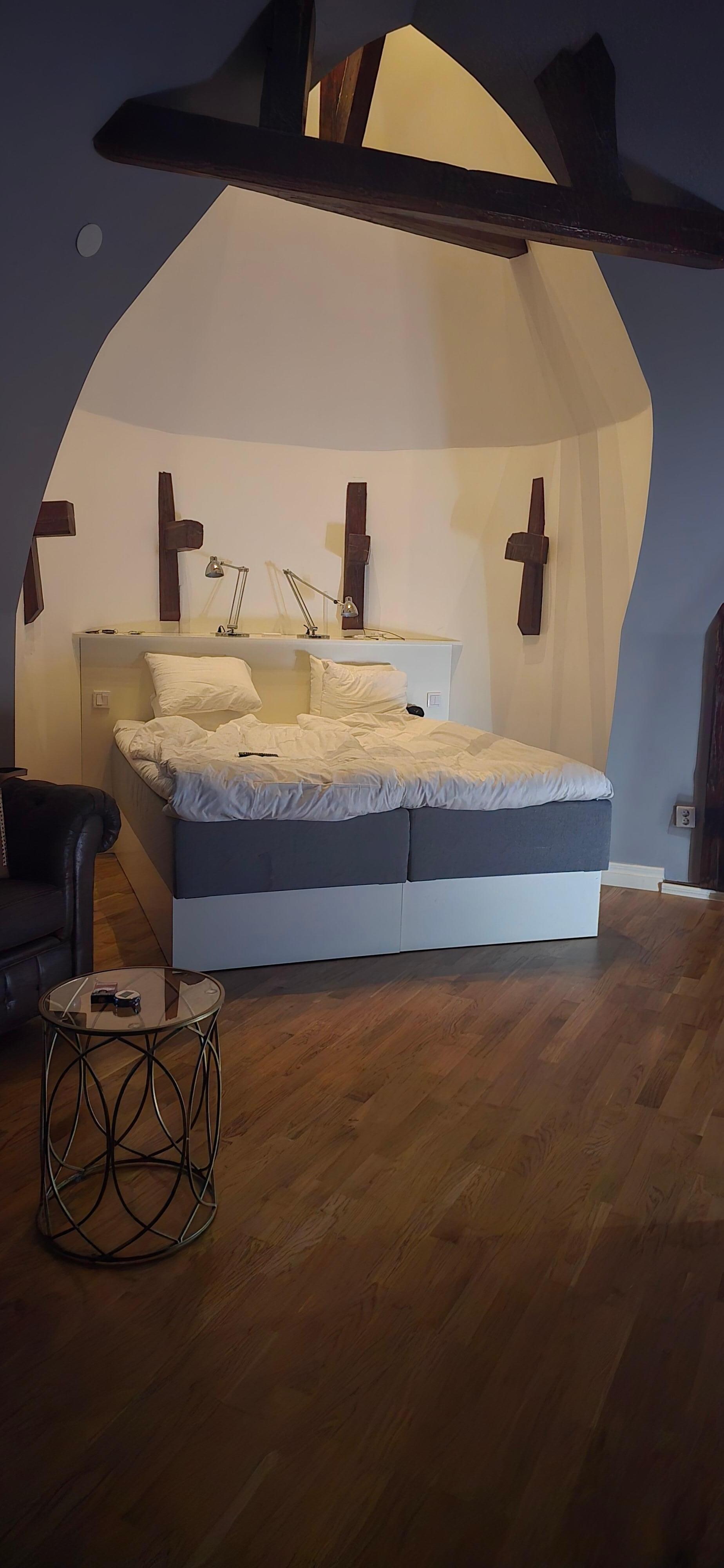 Vårat rum 403 så fint på Hjalmars