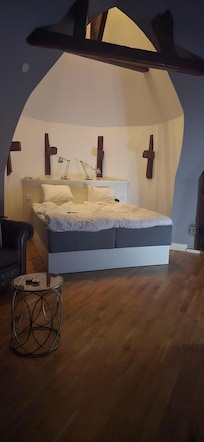 Vårat rum 403 så fint på Hjalmars