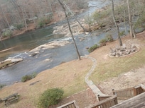 River from the back yard