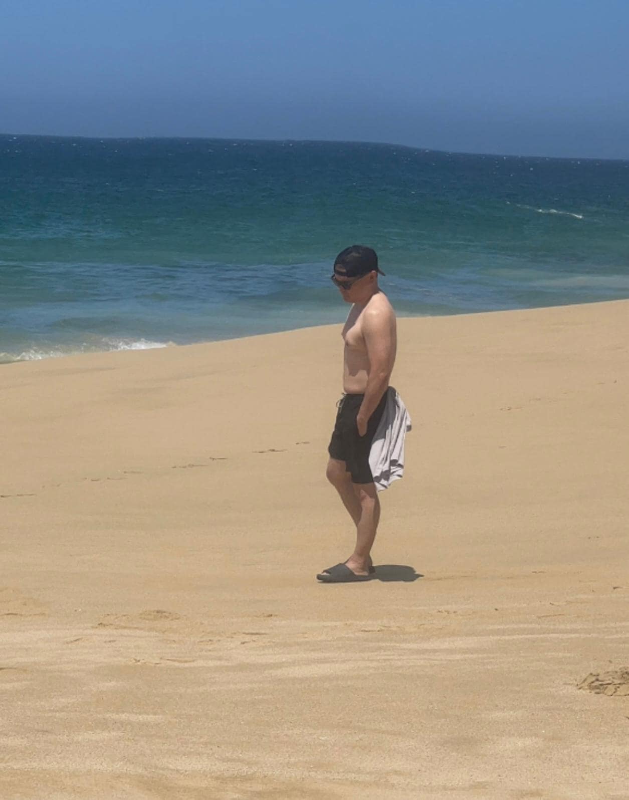 Beach area. Too bad you can’t swim here