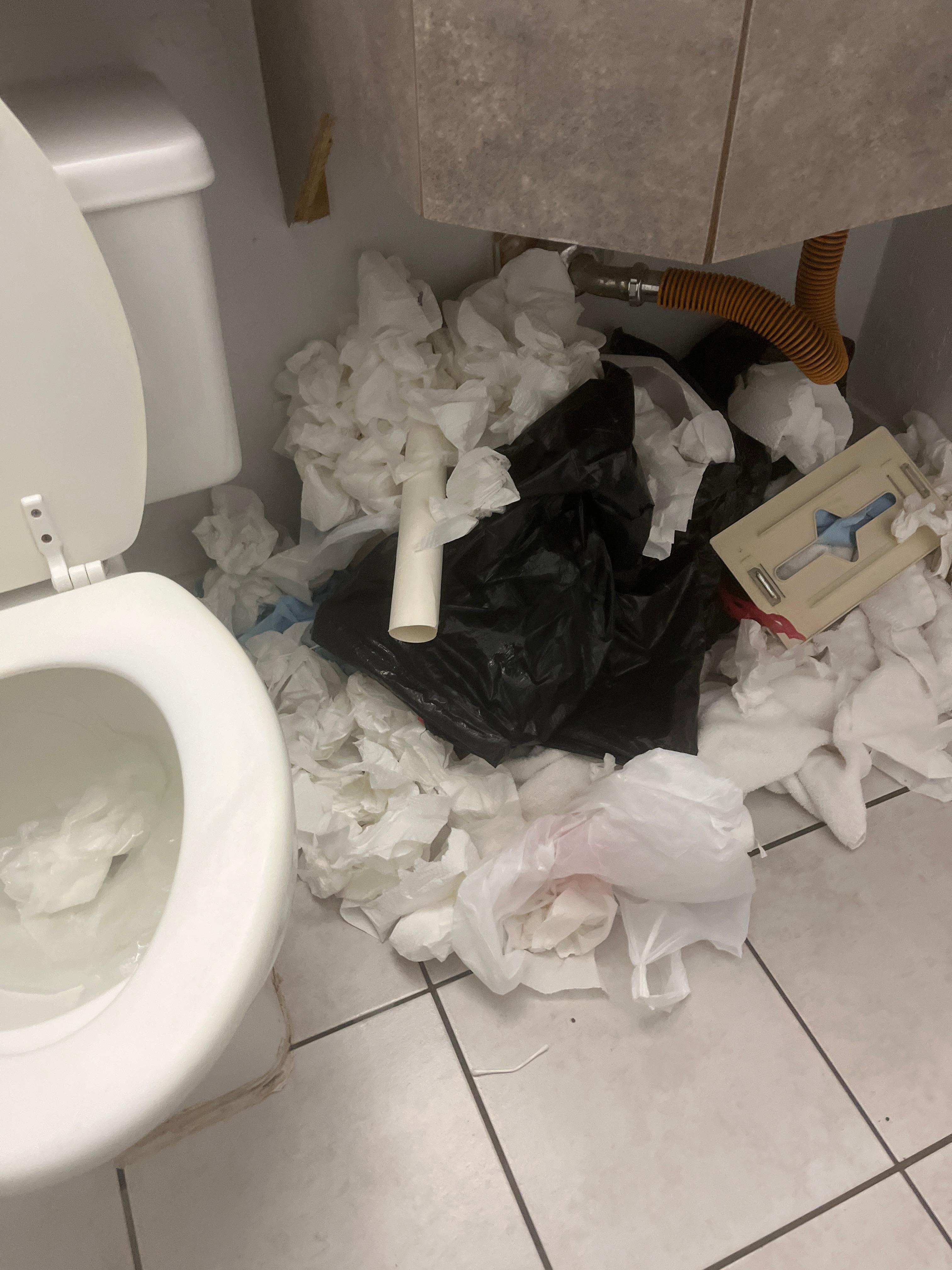 This f'n place is literally a dump 