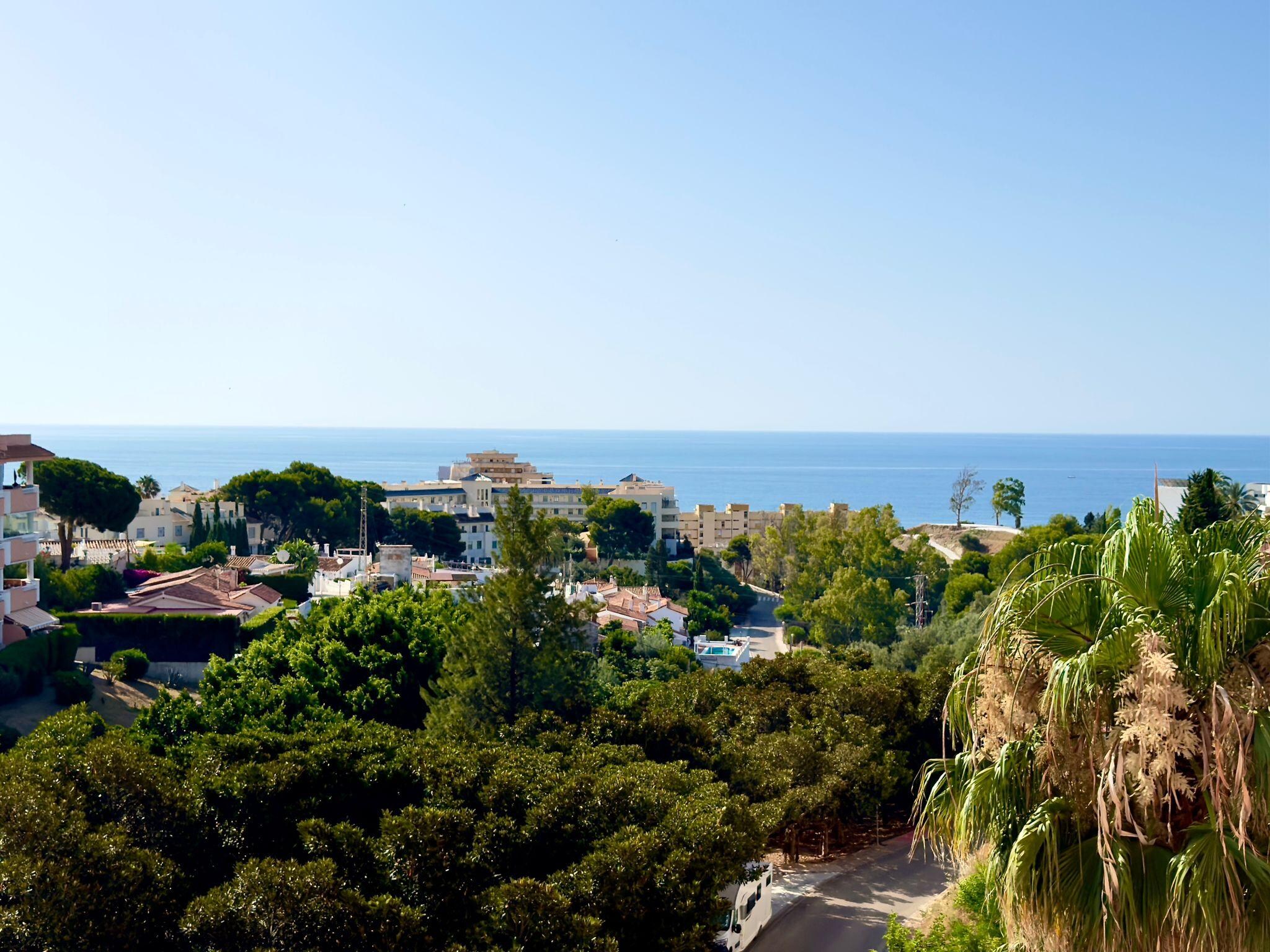 Las vistas desde su terraza 