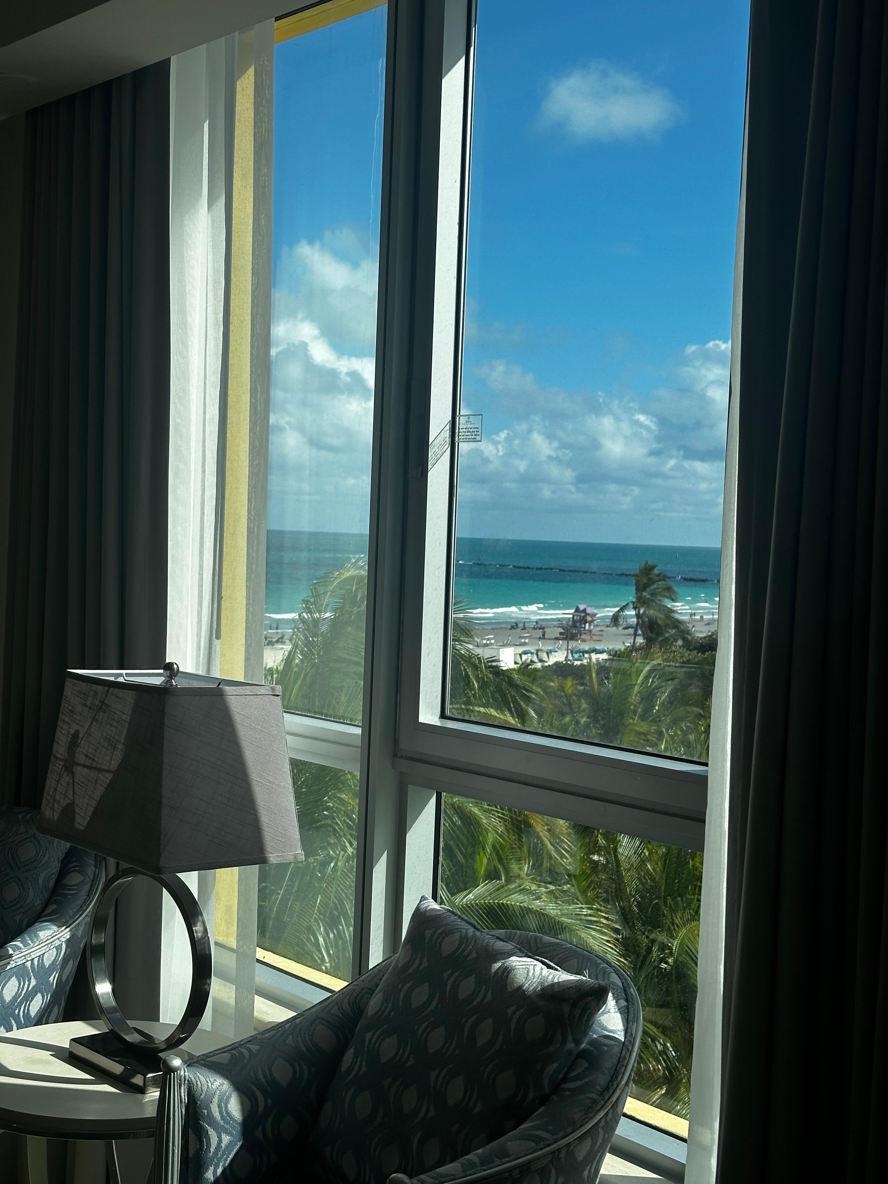 View from living room 