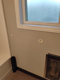 Towel rack ripped off