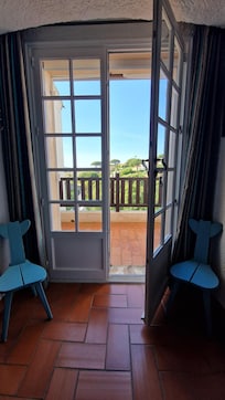 Blick aus dem Schlafzimmer