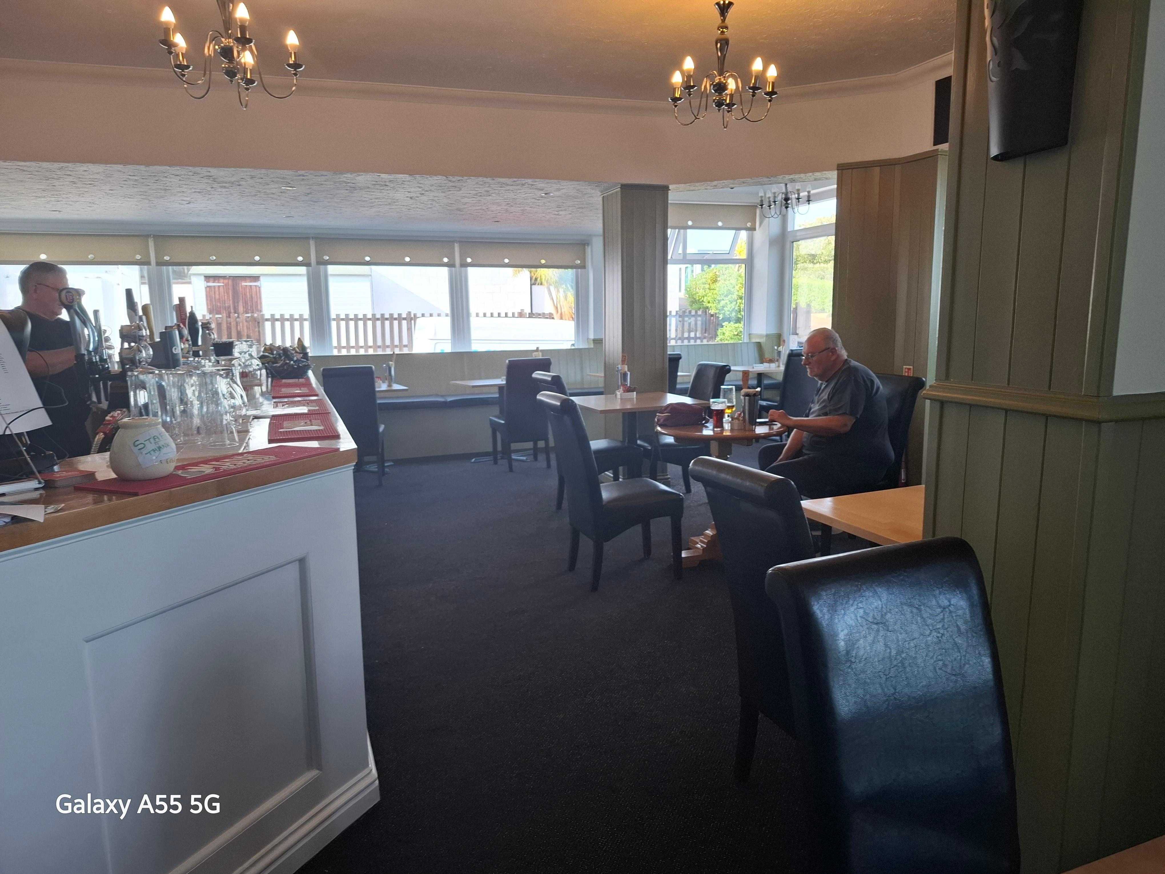 The bar 