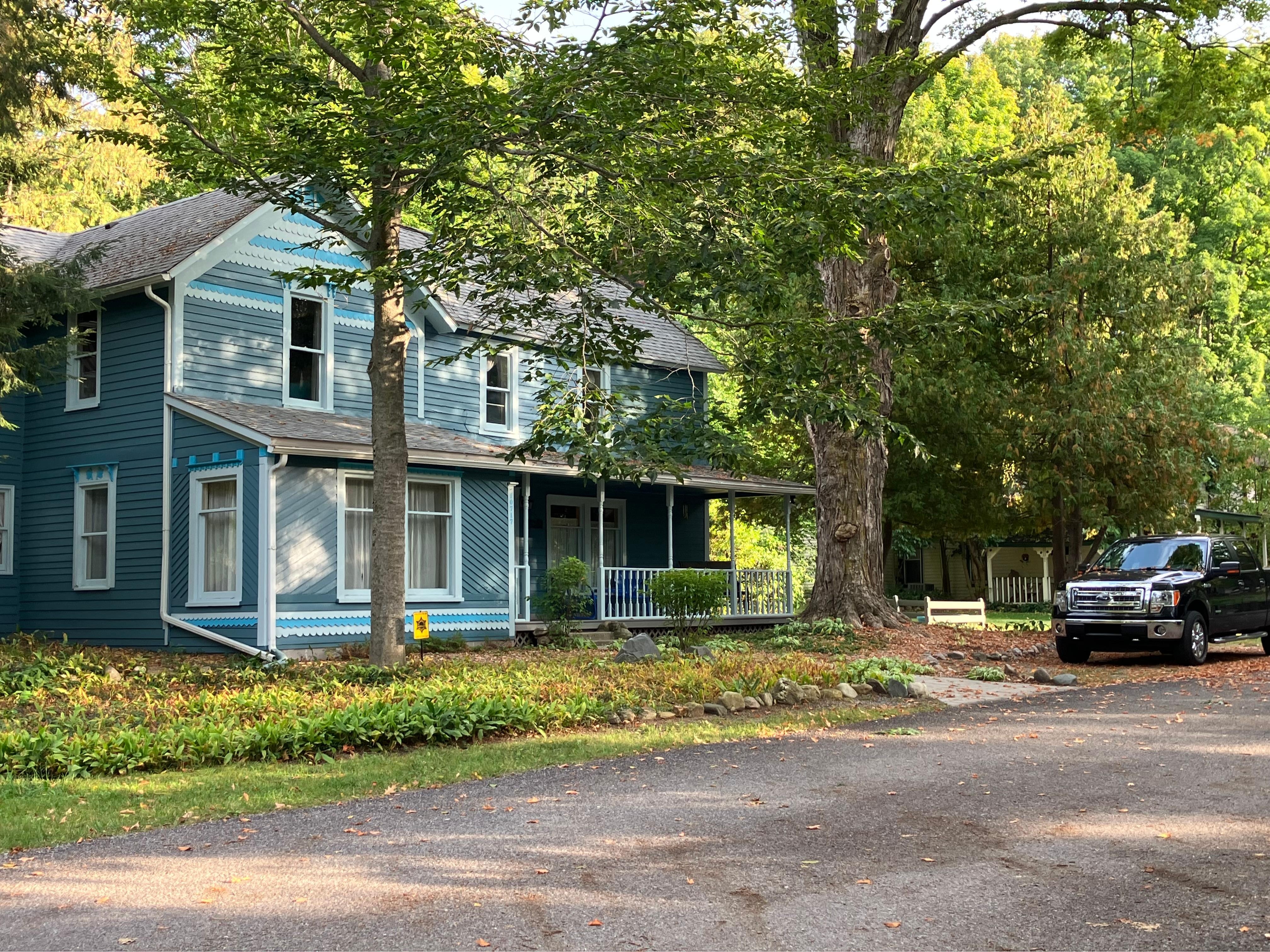 The house upon arrival. 