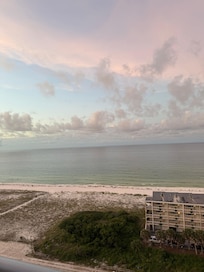 Sunrise from the balcony