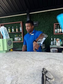 This is Omar he knows his drinks