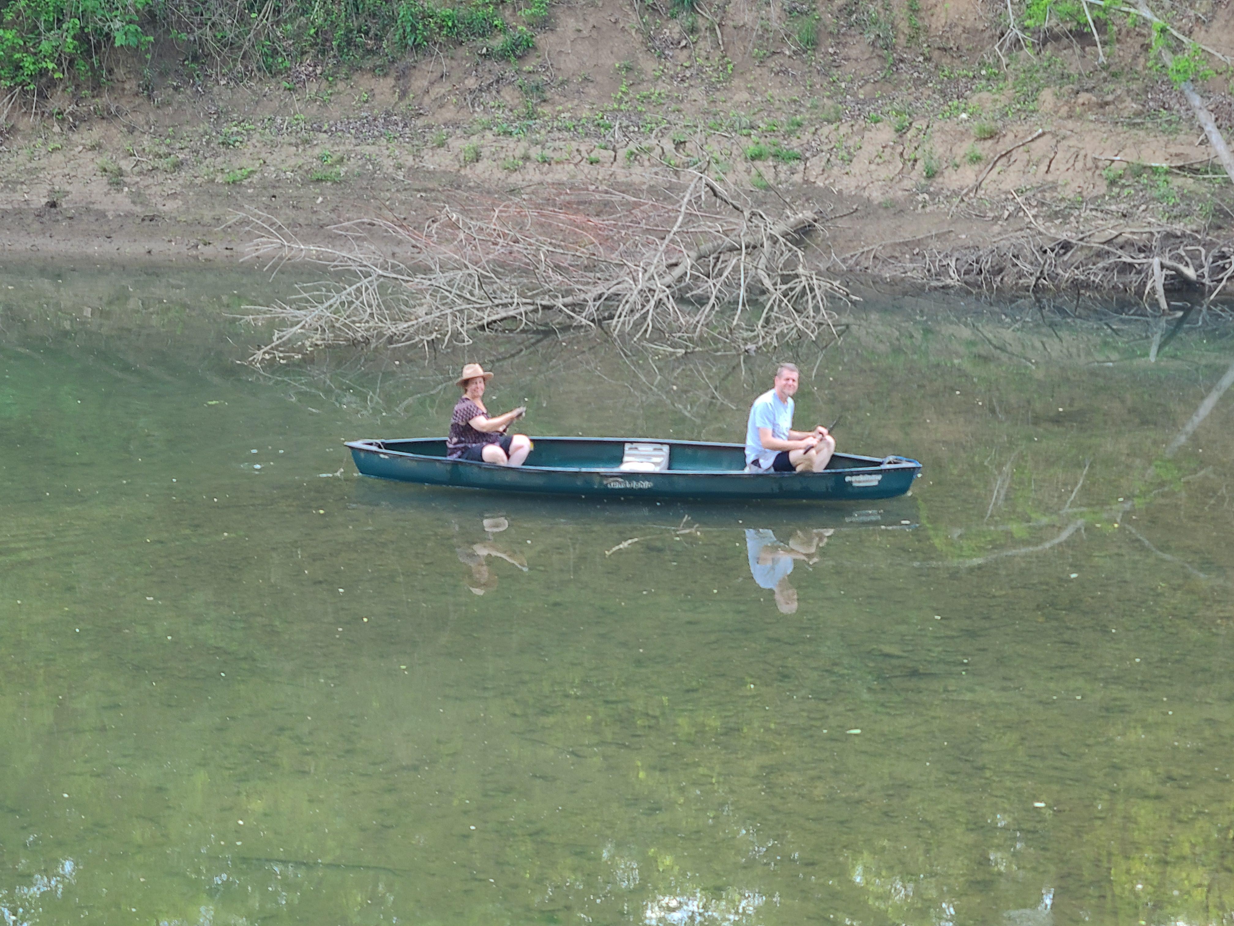 Leisurely float down the creek 