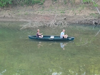 Leisurely float down the creek